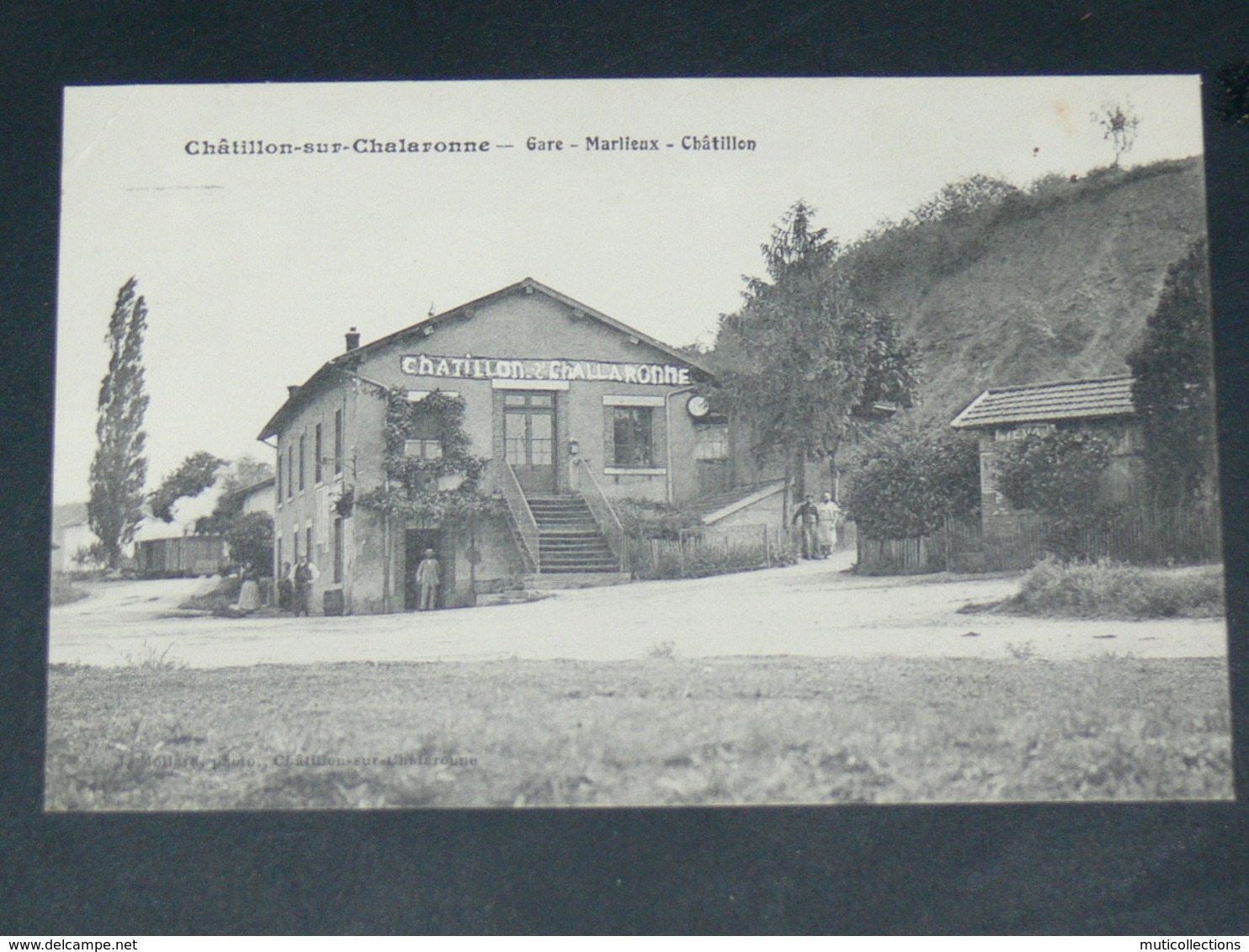 CHATILLON SUR CHALARONNE / ARDT Bourg-en-Bresse    1910  /    GARE   ....  EDITEUR - Châtillon-sur-Chalaronne