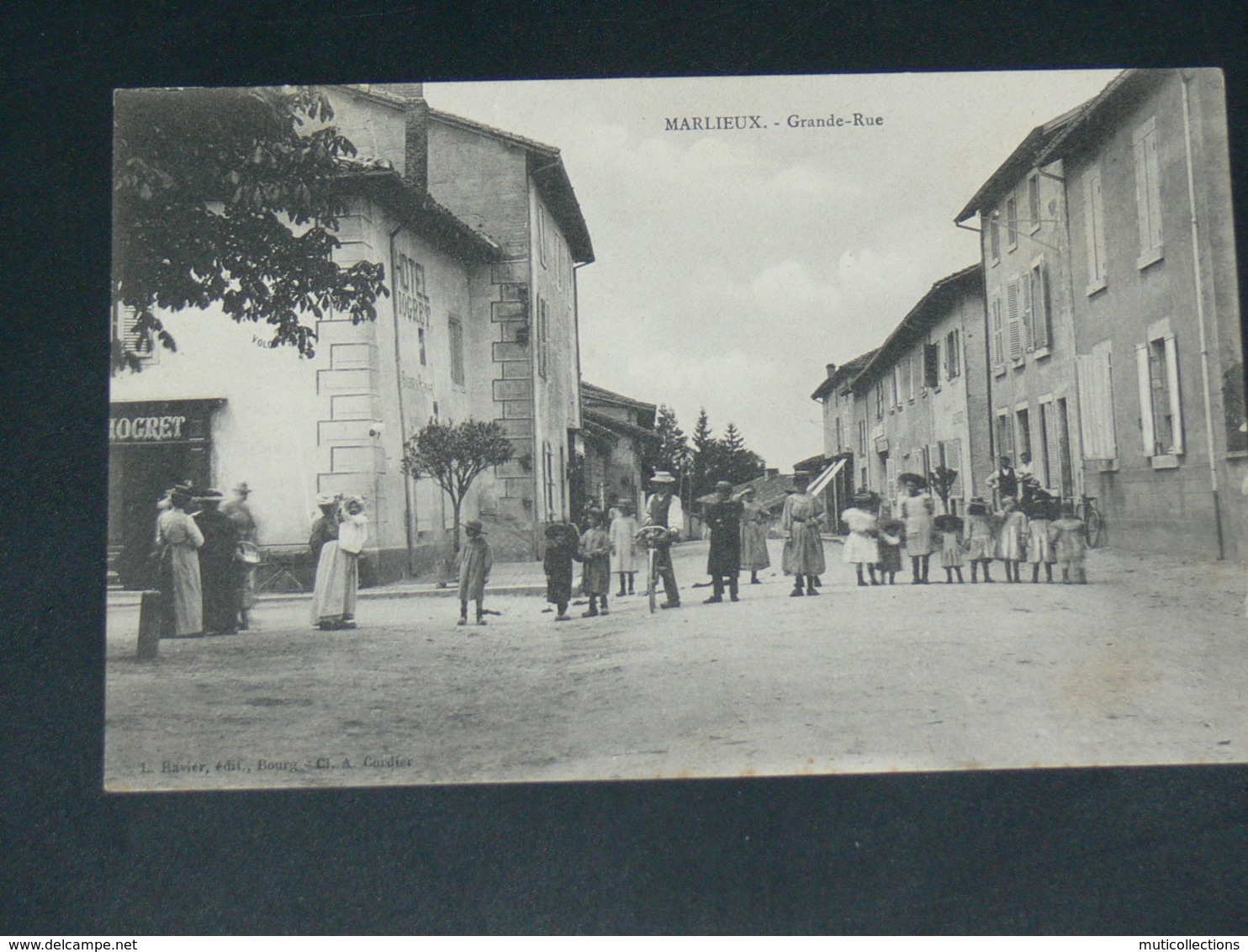 MARLIEUX  / ARDT Bourg-en-Bresse    1910  /   RUE   ....  EDITEUR - Non Classés