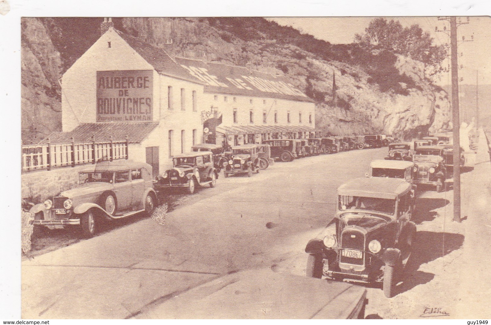 AUBERGE DE BOUVIGNES 1930 - Dinant