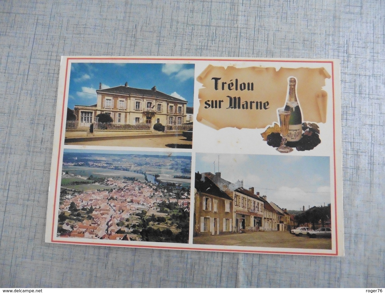 CARTE POSTALE DE  TRELOU SUR MARNE - Autres & Non Classés