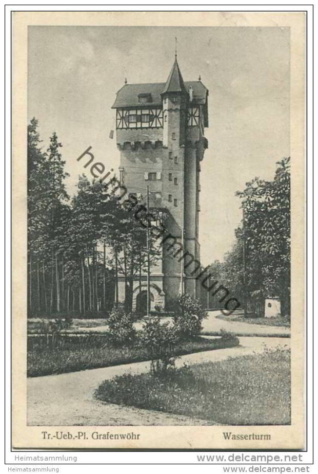 Grafenwöhr - Truppen Übungsplatz - Wasserturm - Grafenwoehr
