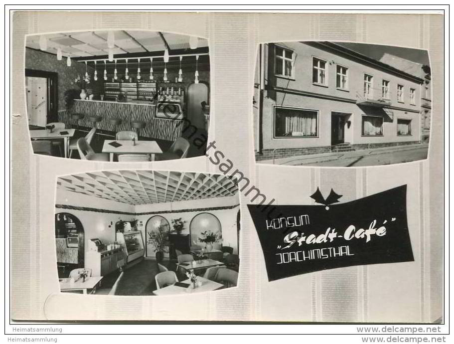 Joachimsthal - Konsum ""Stadt-Café"" - Joachimsthal