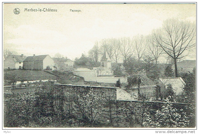 Merbes-le-Château. Paysage. - Merbes-le-Château