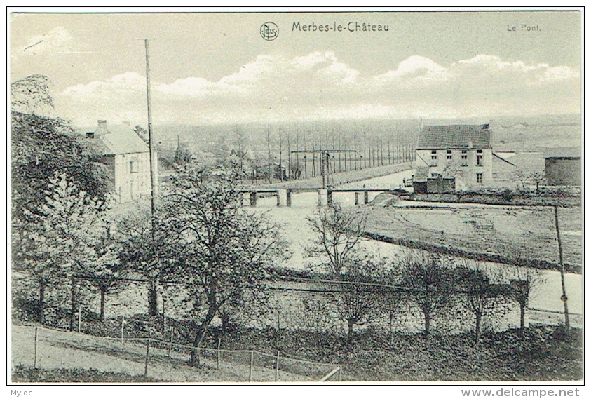 Merbes-le-Château. Le Pont. - Merbes-le-Château