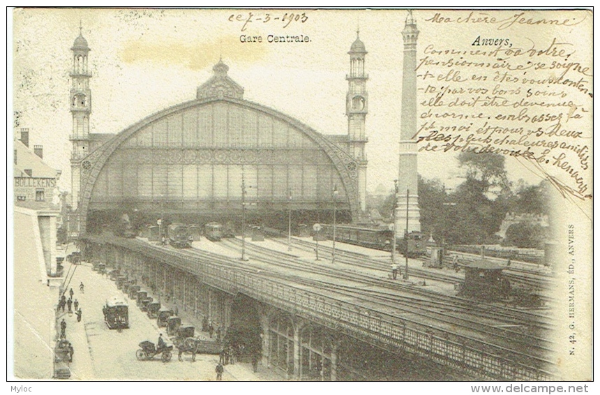 Anvers. Gare Centrale. - Antwerpen