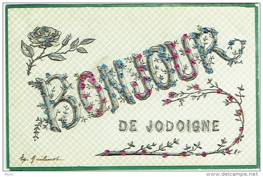 Bonjour De Jodoigne. Ajout De Strass. - Jodoigne