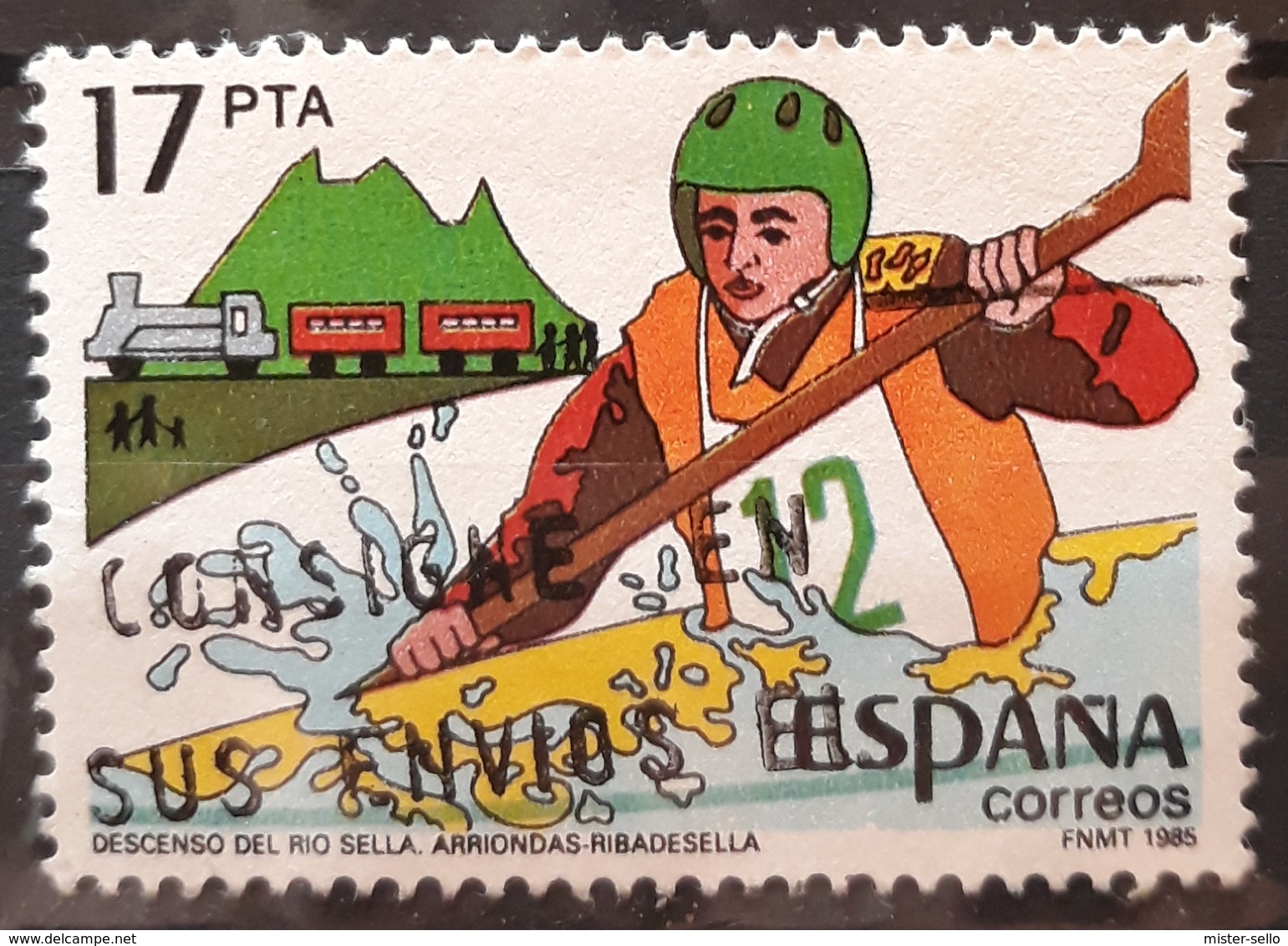 ESPAÑA 1985 Grandes Fiestas Populares Españolas. USADO - USED. - Usados