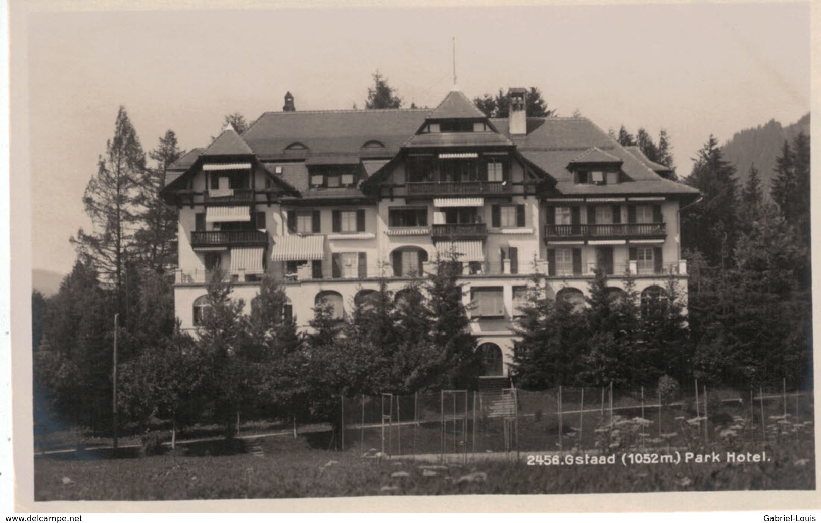 Gstaad Park Hotel - Echantillon - Non Circulé - Gstaad