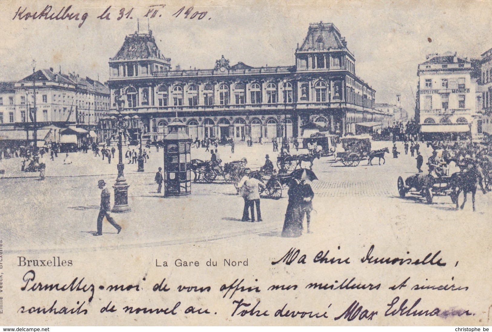 Brussel, Bruxelles, La Gare Du Nord (pk49055) - Spoorwegen, Stations