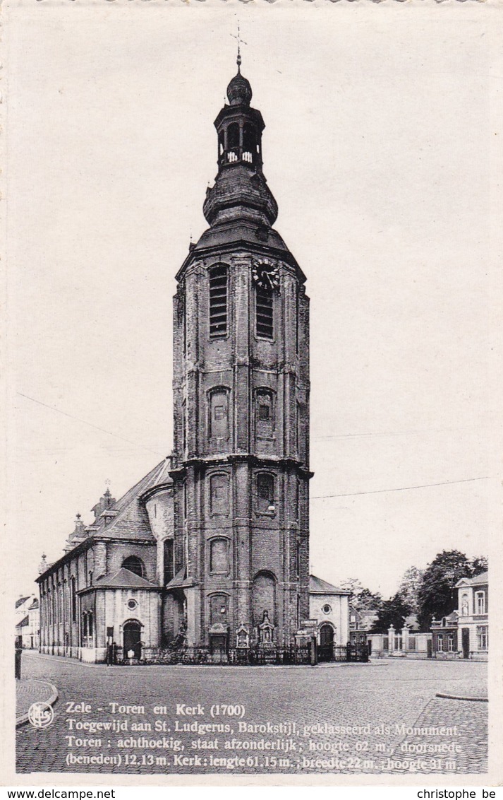 Zele, Toren En Kerk (pk49060) - Zele