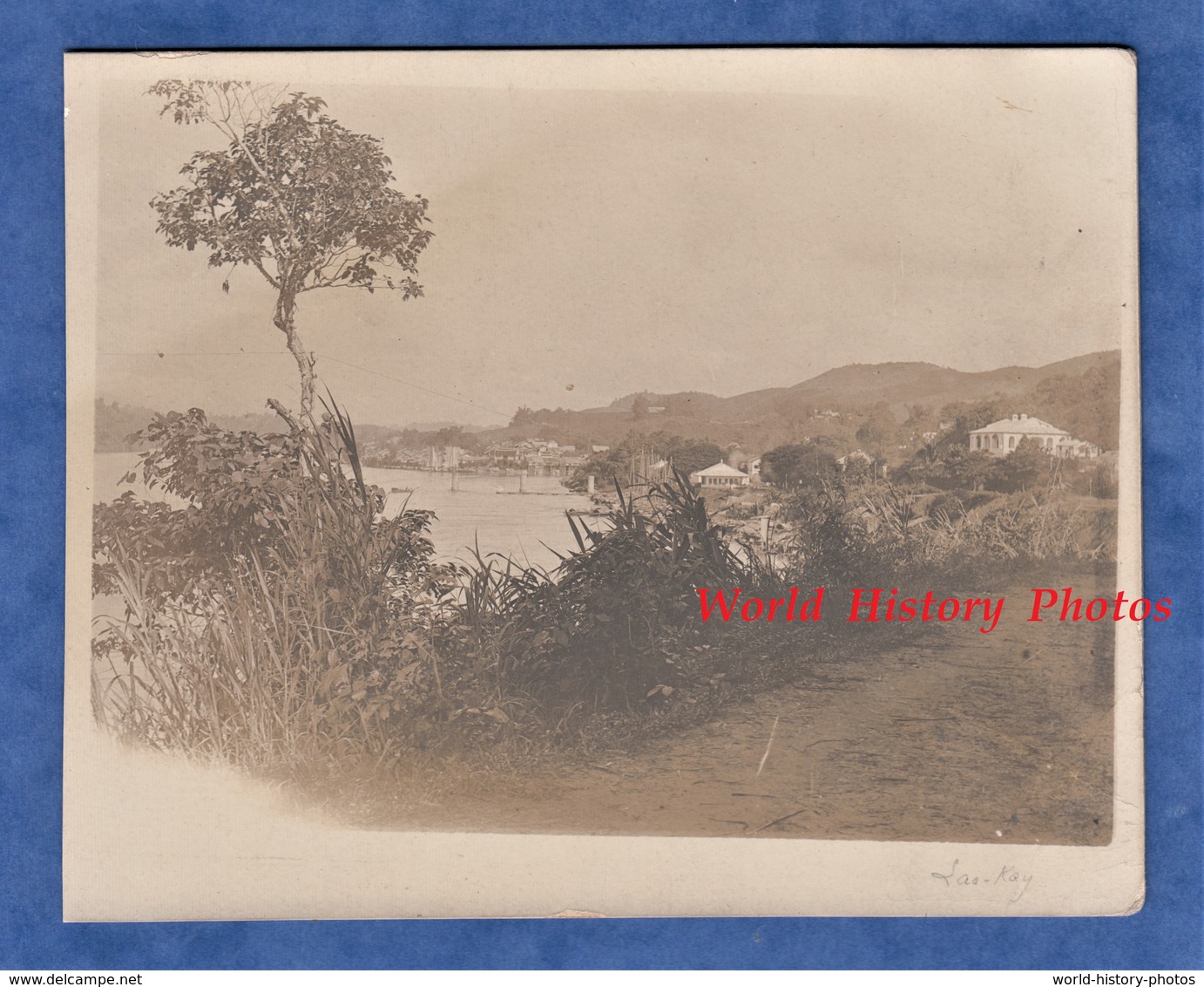 CPA Photo - LAO KAY / LAO CAI - Vers 1900 - Vue De La Ville - Viet Nam Indochine - Viêt-Nam