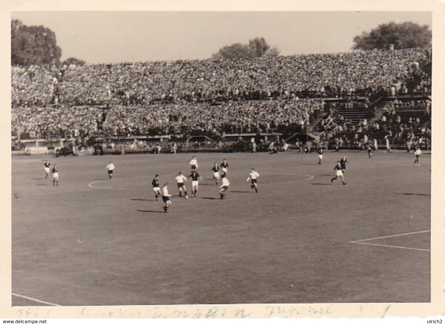 Foto Fussballspiel Österr-Ungarn Jugend - 1953 - 10*7cm (35413) - Sport