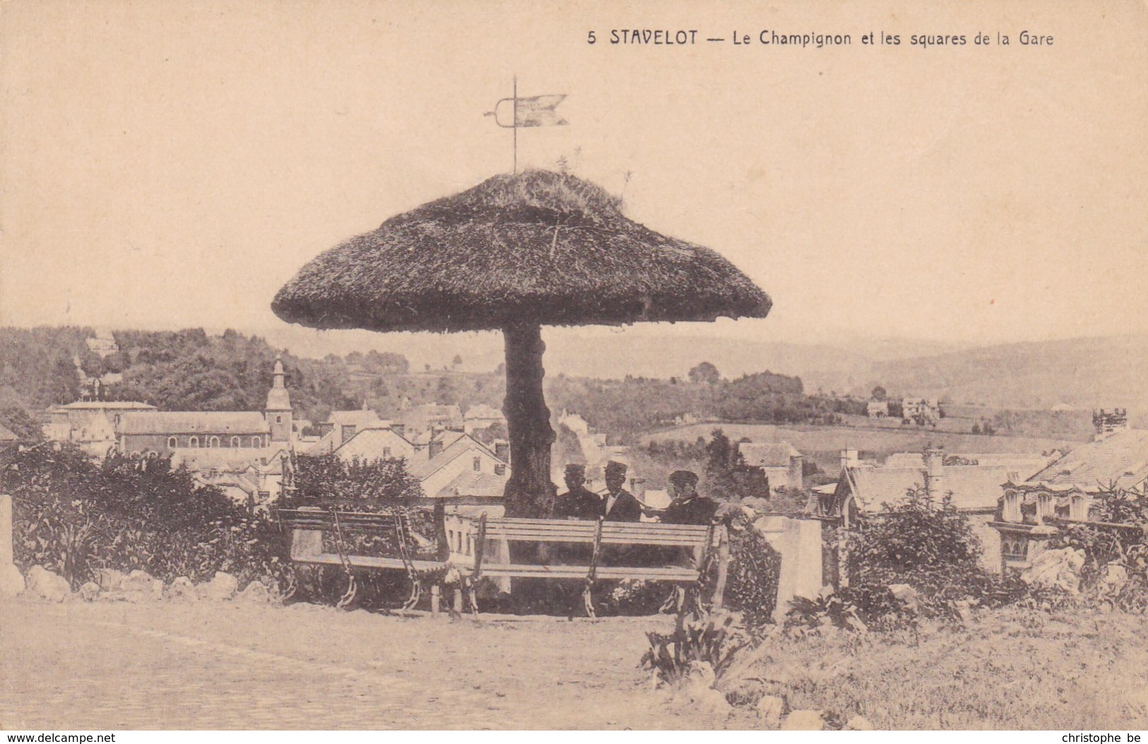 Stavelot, Le Champignon Et Les Squares De La Gare (pk49086) - Stavelot