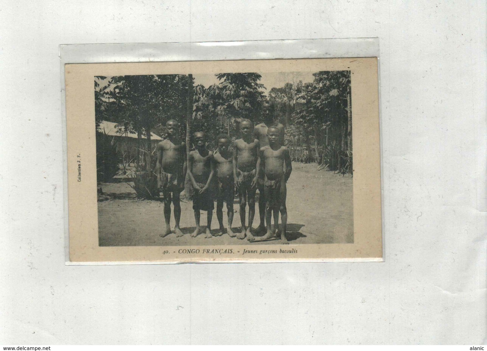 CONGO Français  JEUNES GARCONS BACOULIS - Congo Français