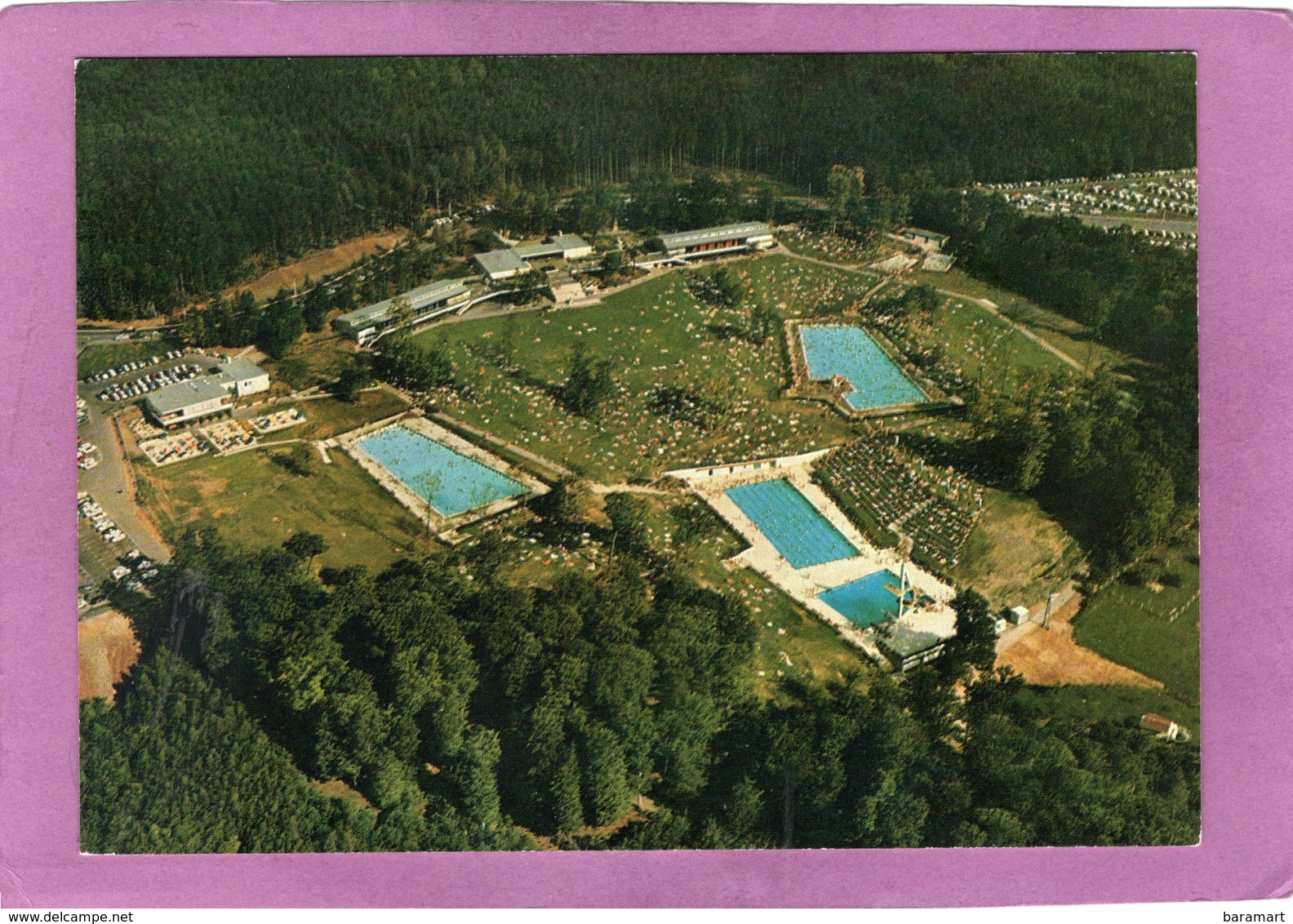 Grosse Kreisstadt Sindelfingen Städtisches Freibad Mit Schwimmstadion Deutsche  Schimm Und  Springmeisterschaften 1966 - Sindelfingen