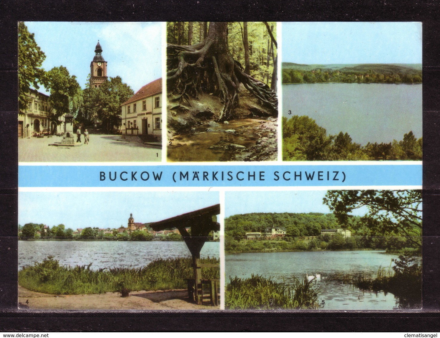 45j * BUCKOW * MÄRKISCHE SCHWEIZ * IN 5 ANSICHTEN *!! - Buckow