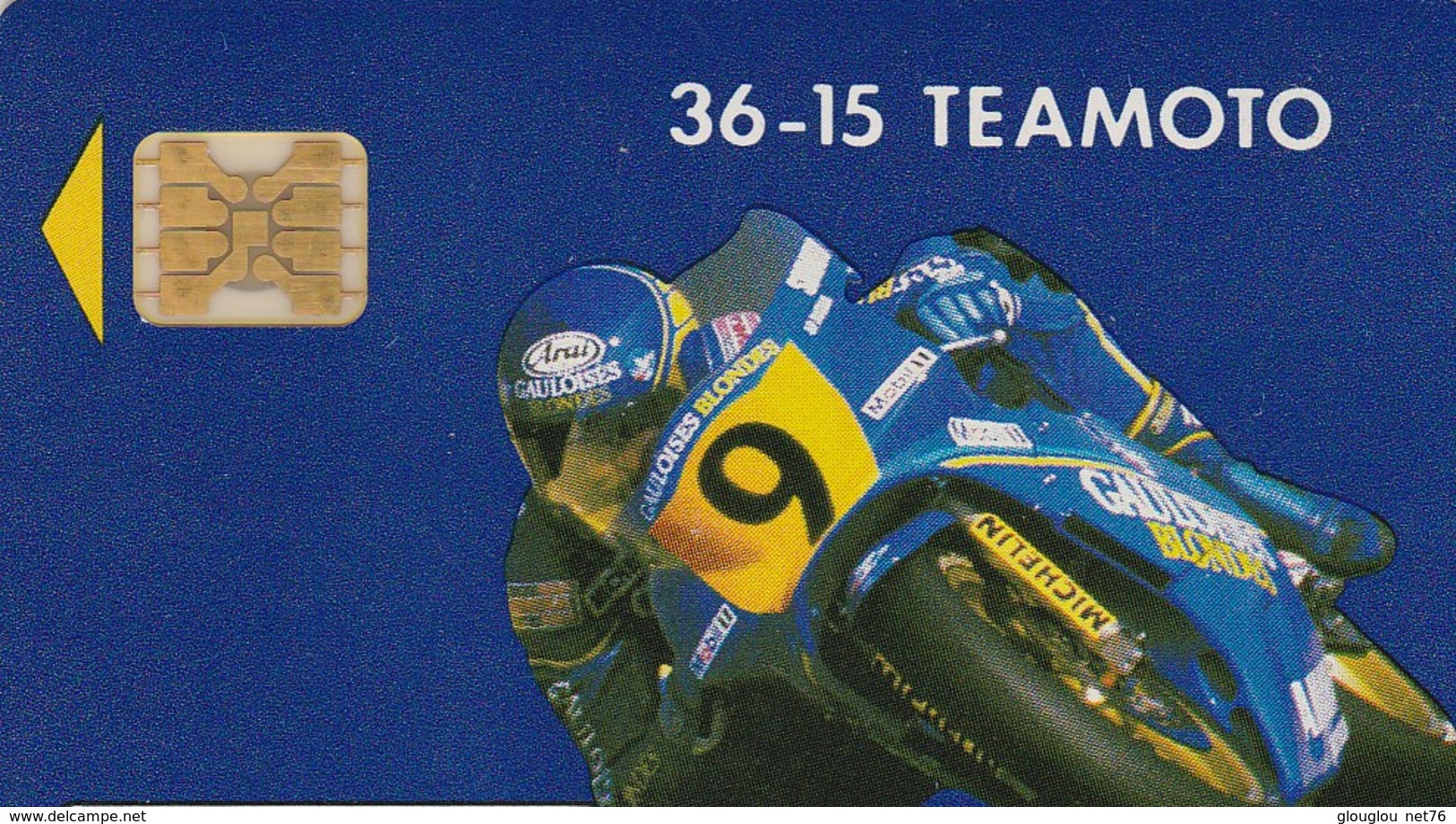 TELECARTE 50   ..36-15  TEAMOTO - 50 Unités   