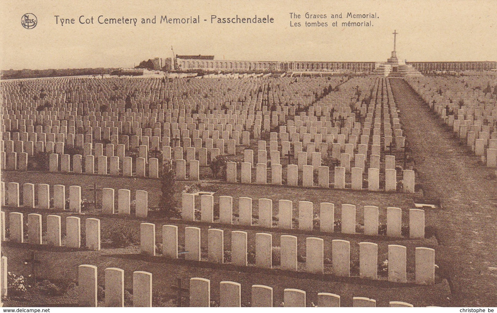 Tyne Cot Cemetery And Memorial, Passendale, Passchendale (pk49097) - Langemark-Poelkapelle