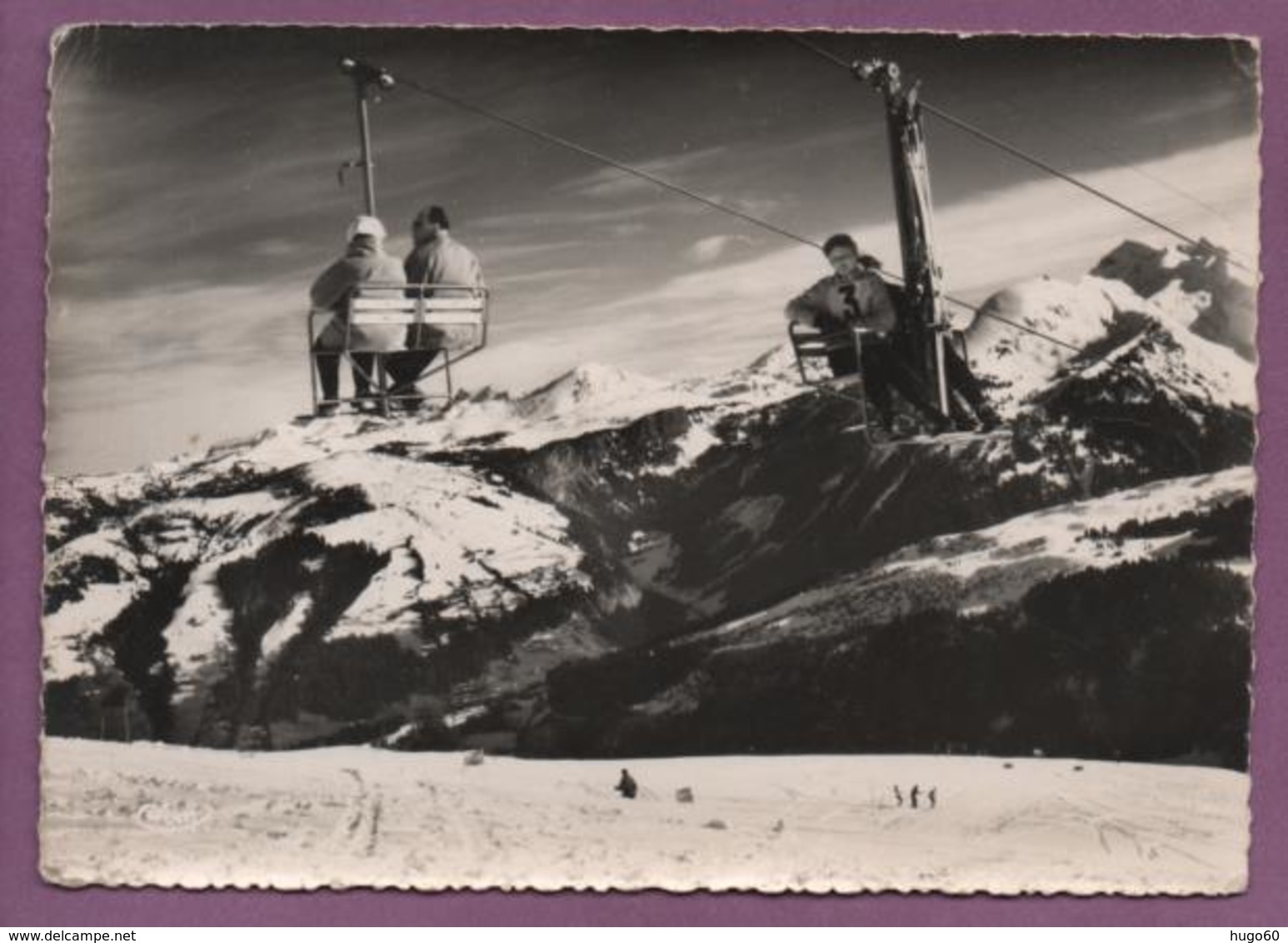 LES GETS - Le Mont Chéry - La Chaîne Et Le Téleski - Les Gets