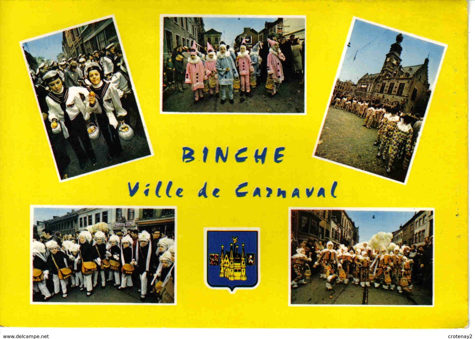 Hainaut Binche N°26 Ville De Carnaval Les Gilles Pierrots Arlequins édit Thill S.A Bruxelles - Binche