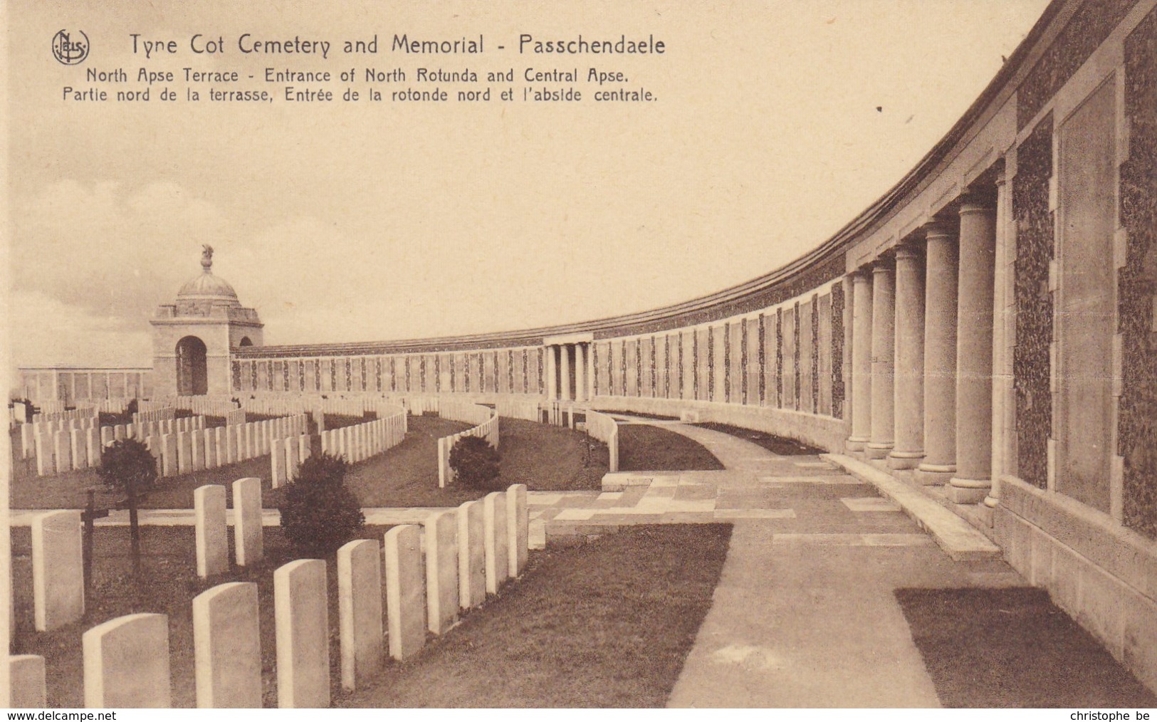 Passendale, Tyne Cot Cemetery And Memorial Passchendaele (pk49114) - Langemark-Poelkapelle