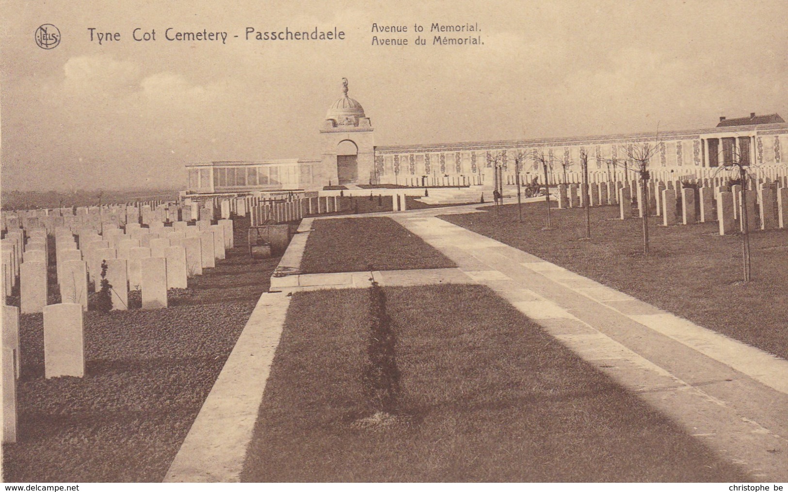Tyne Cot Cemetery Passchandaele, Passendale (pk49120) - Langemark-Poelkapelle