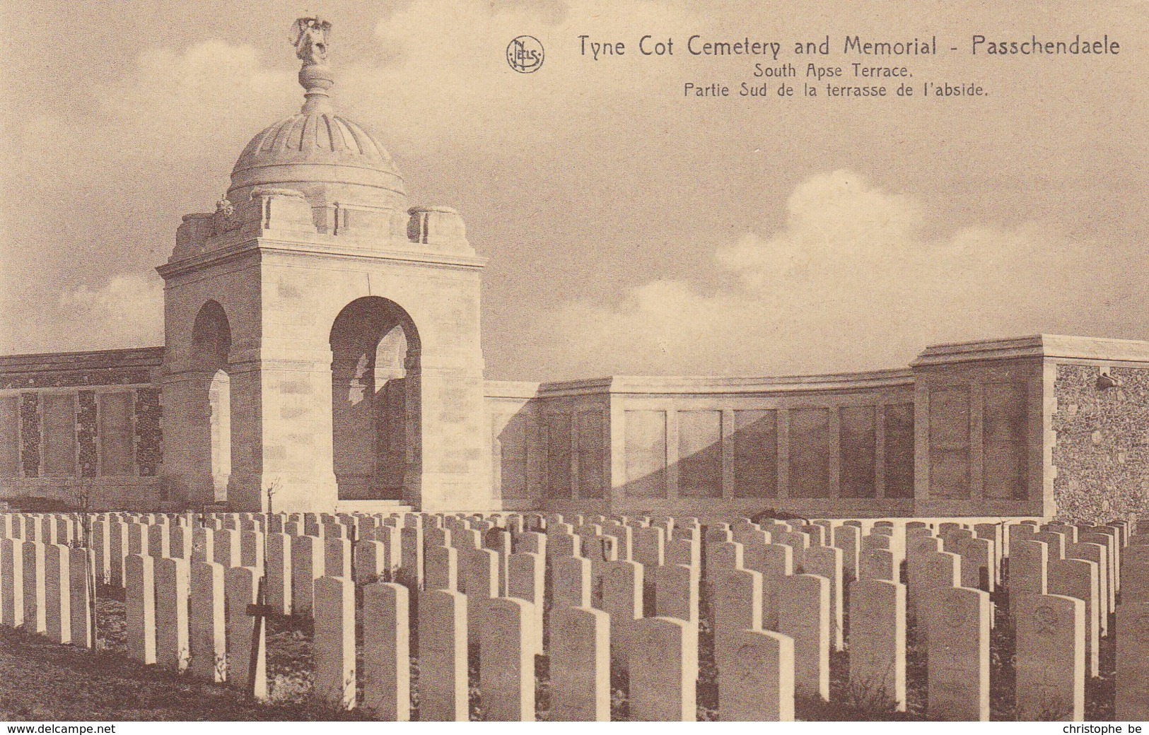Tyne Cot Cemetery Passchandaele, Passendale (pk49121) - Langemark-Poelkapelle