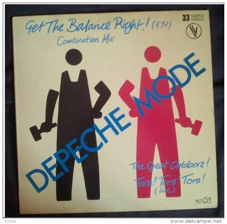 Depeche Mode -Get The Balance Right - 45 Rpm - Maxi-Singles