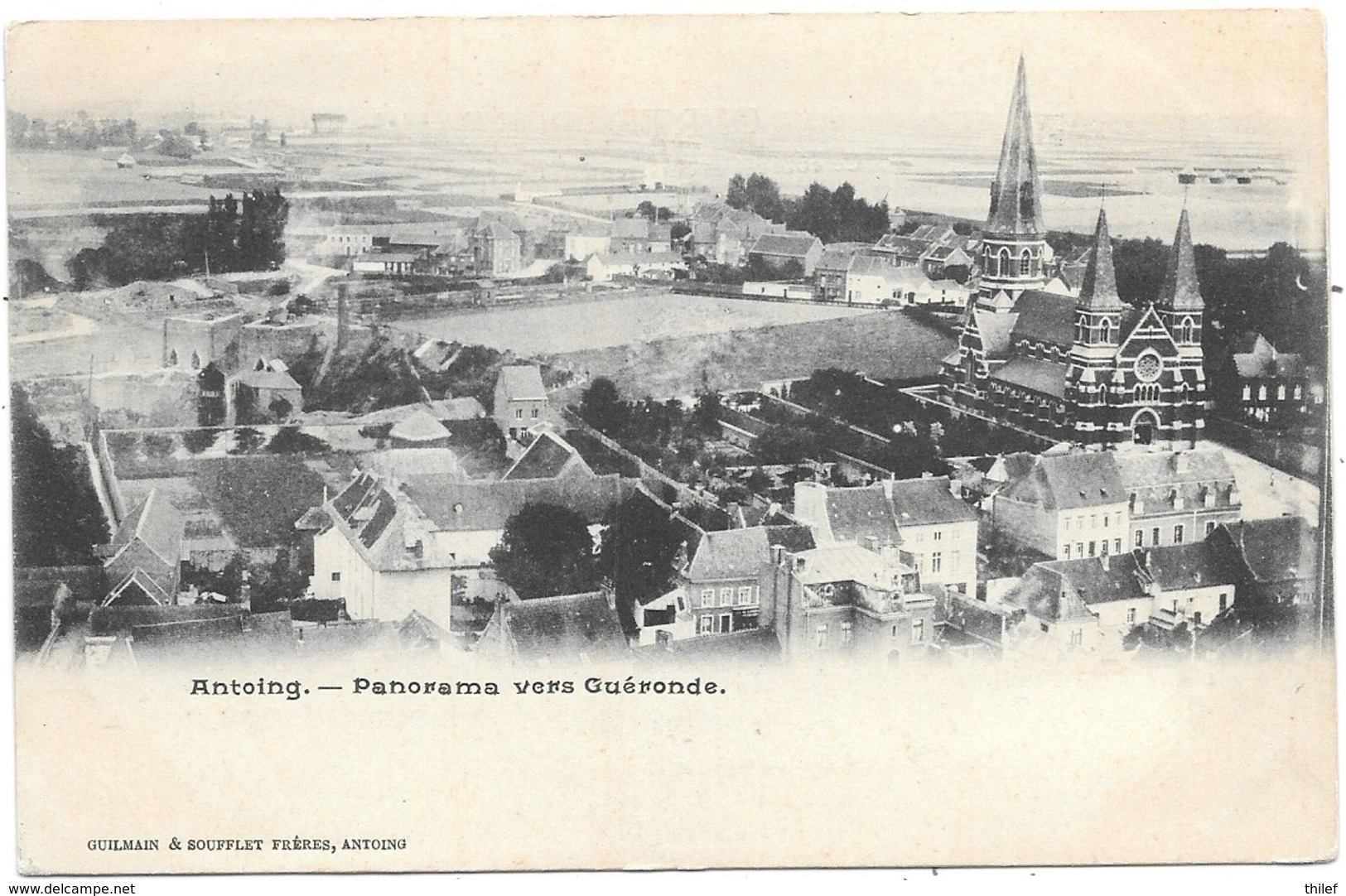 Antoing NA13: Panorama Vers Guéronde 1903 - Antoing