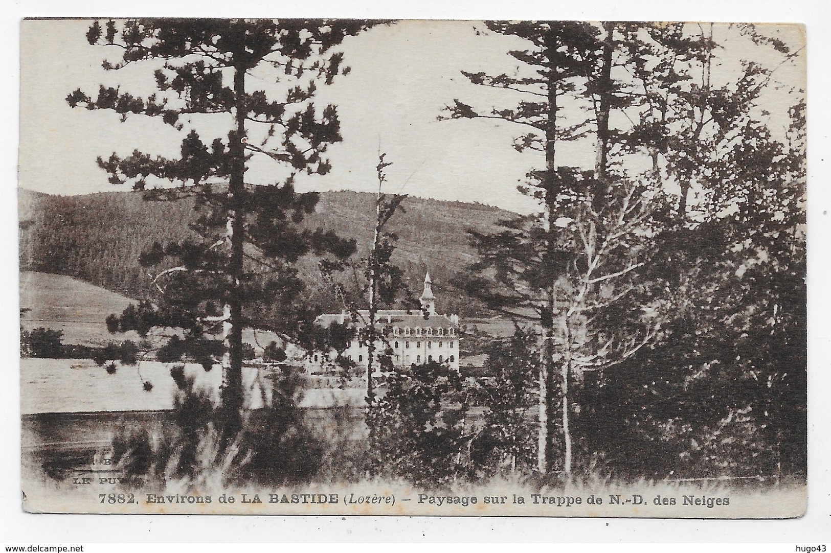 ENVIRONS DE LA BASTIDE - N° 7882 - PAYSAGE SUR LA TRAPPE DE N.D. DES NEIGES - CPA NON VOYAGEE - Other & Unclassified