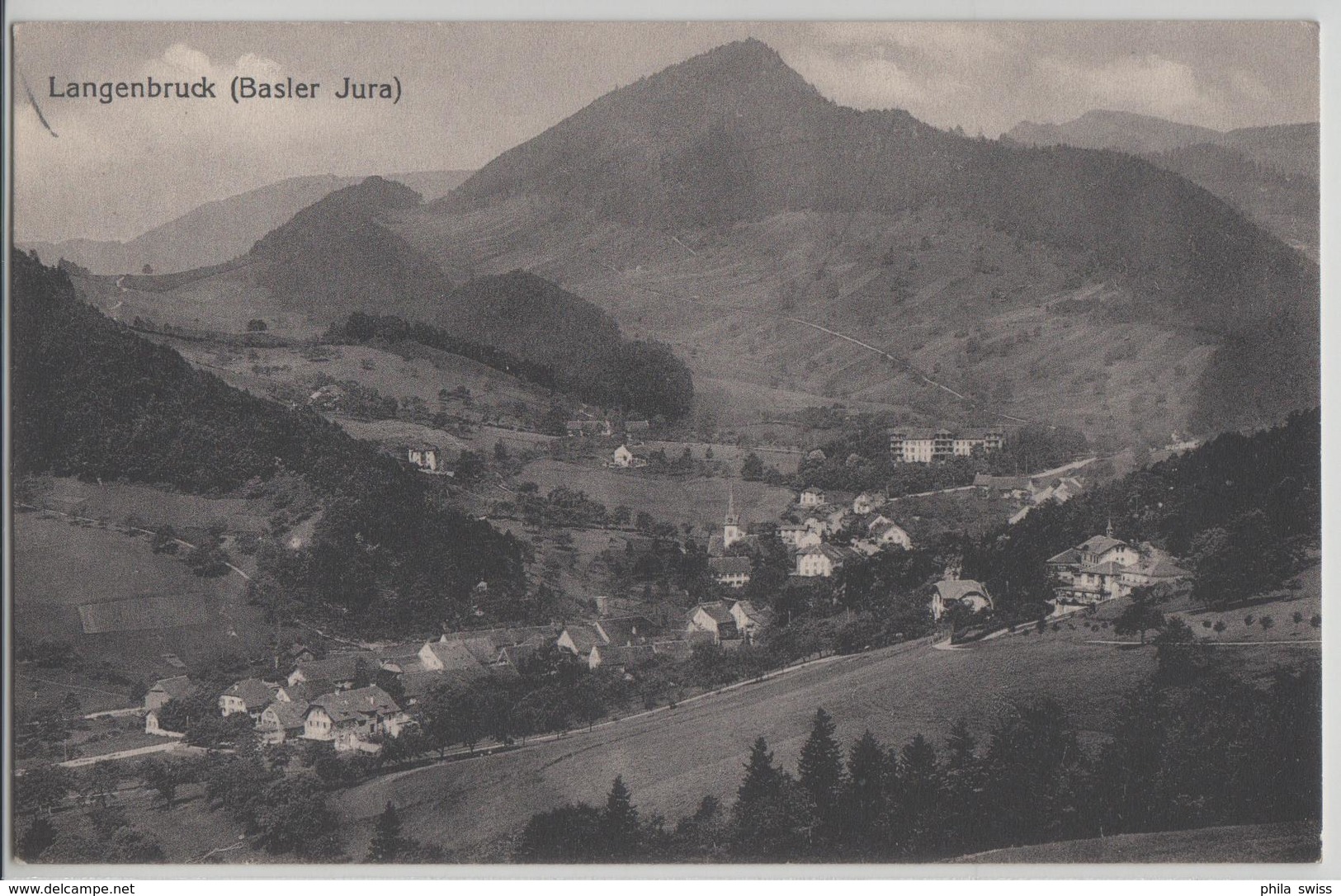 Langenbruck (Basler Jura) Generalansicht - Photo: Metz - Langenbruck