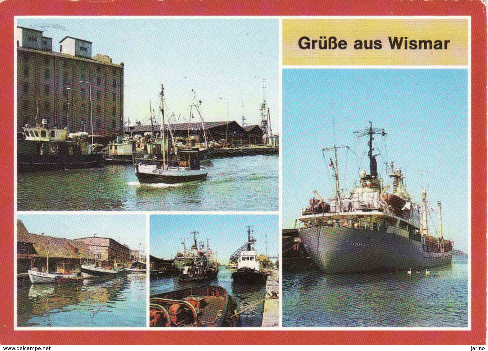 Mecklenburg-West Pomerania > Wismar, Ship, Hafen, Gebraucht - Wismar