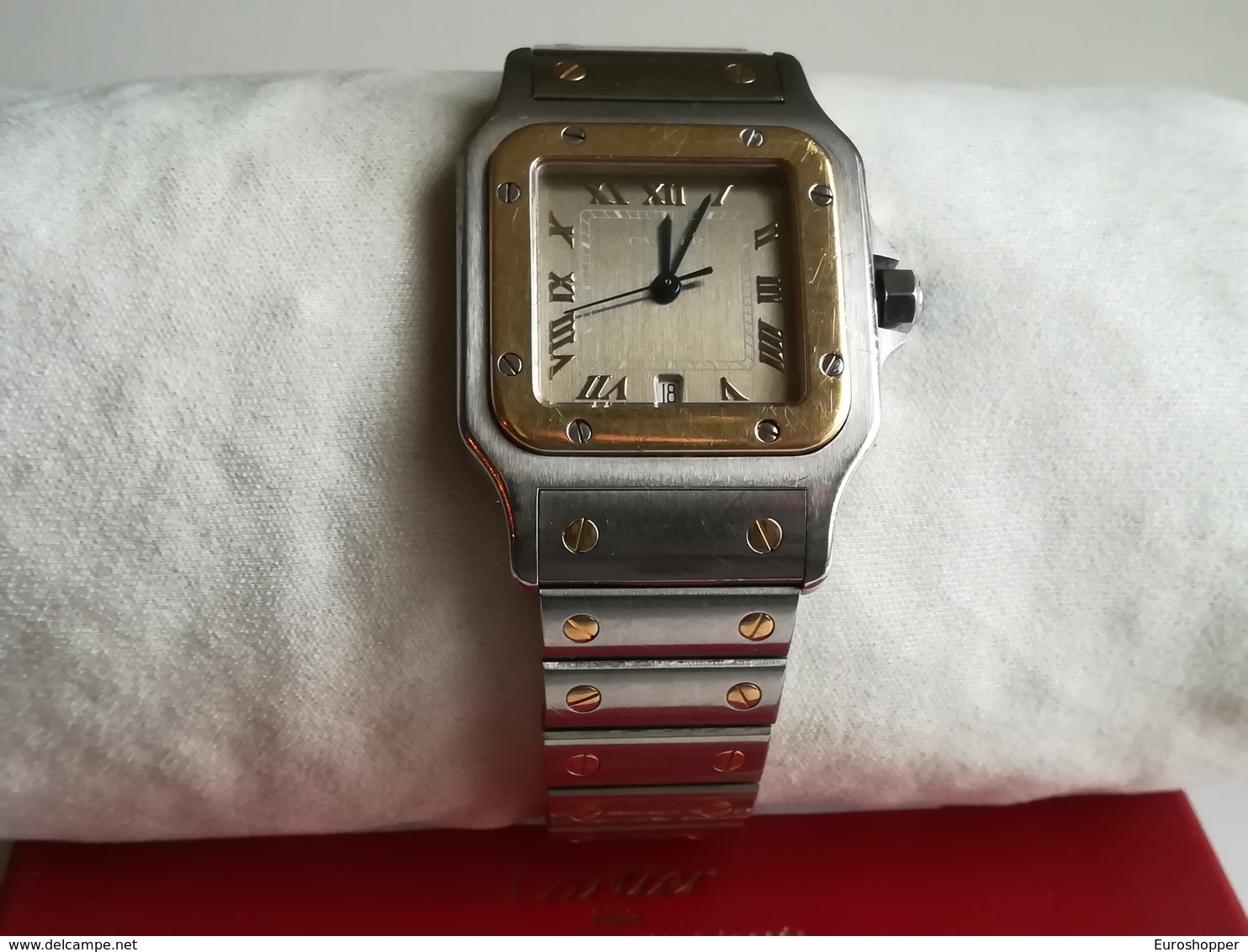 Cartier Santos Galbée 1566 - Montres Haut De Gamme