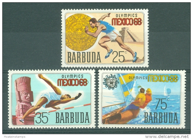 Barbuda: 1968   Olympic Games, Mexico     MH - Barbuda (...-1981)