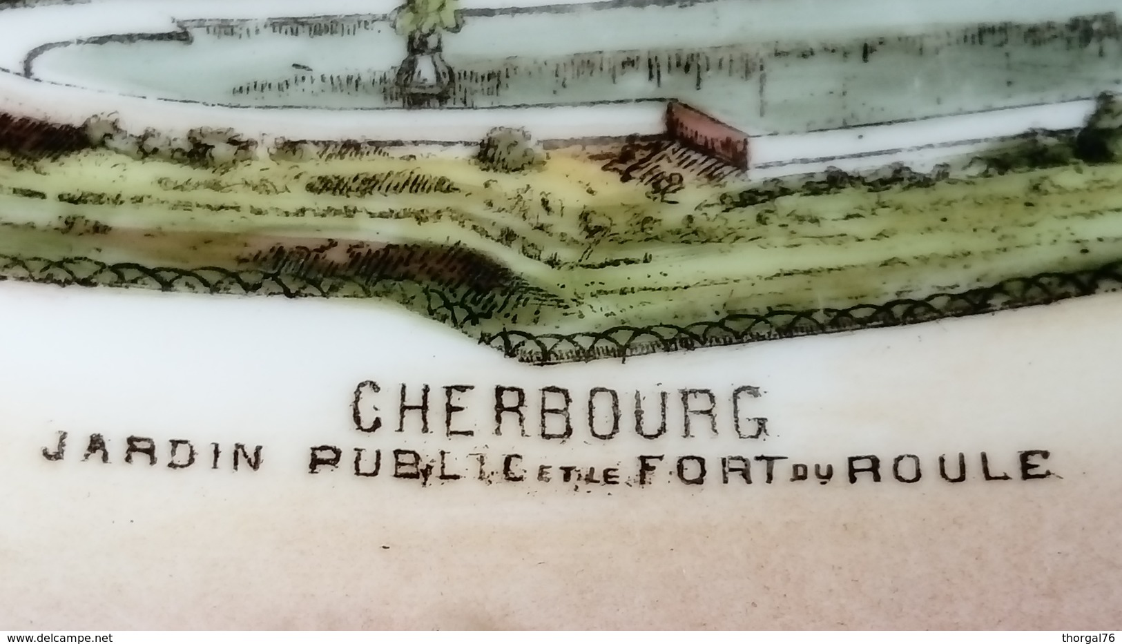 CHERBOURG EN 1900 RARE VUE D'AVANT GUERRE - Other & Unclassified