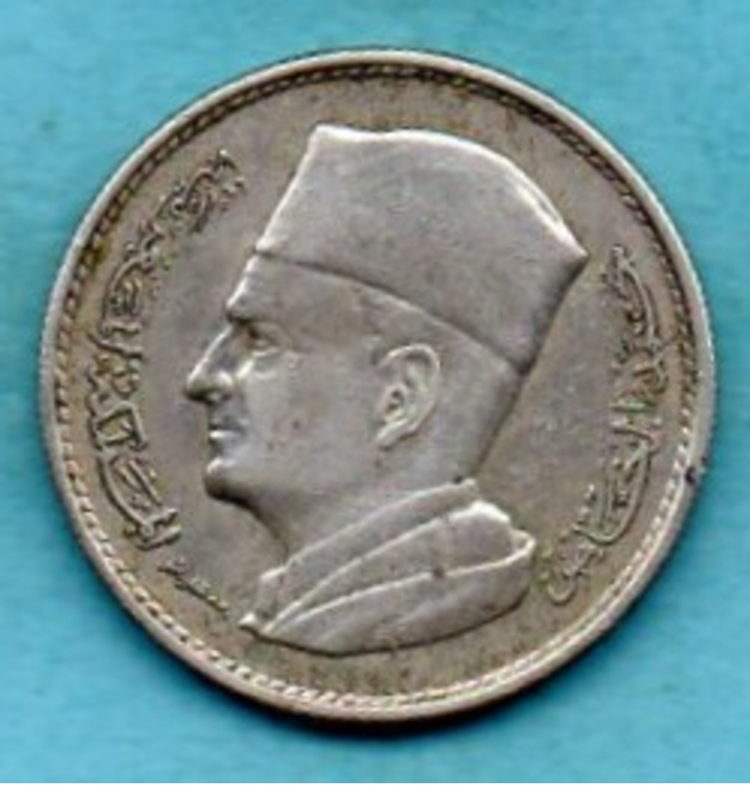 (r65)  MAROC / MOROCCO  1 Dirham  1960  Silver - Marruecos