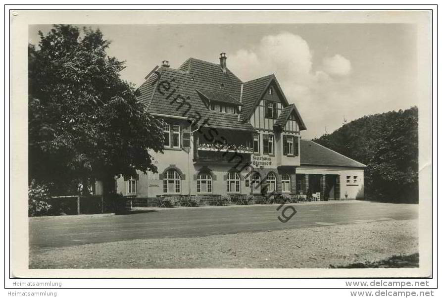 Leonberg - Glemseck - Kurhaus Besitzer Fr. Scheytt - Foto-AK - Leonberg