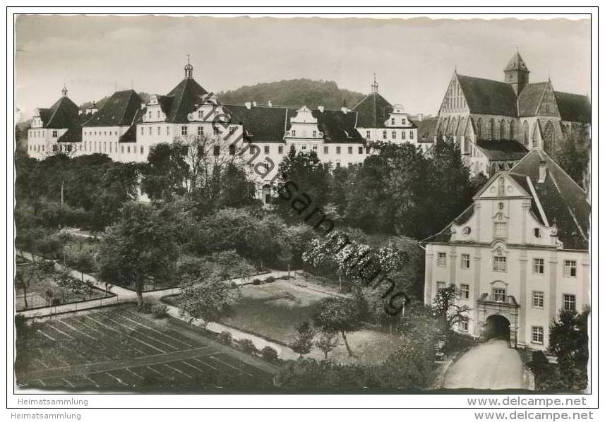 Schloss Salem Mit Münster Und Unterem Torhaus - Foto-AK - Salem