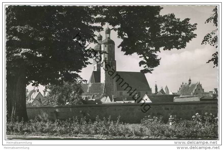 Wemding - Partie Am Johannisgraben - Foto-AK - Wemding