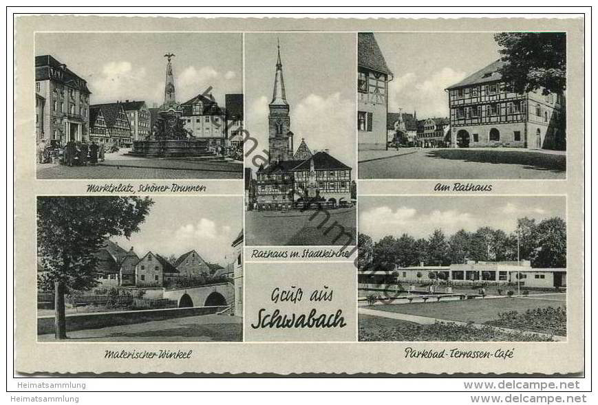 Schwabach - Foto-AK - Schwabach