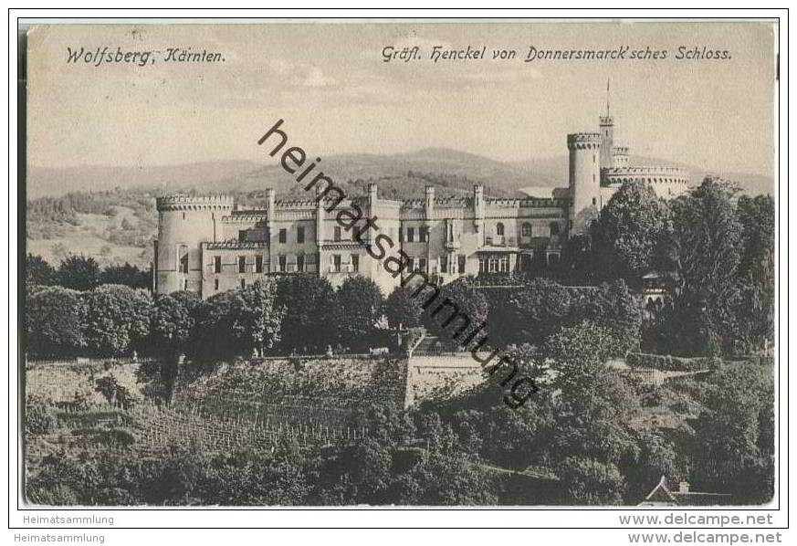 Wolfsberg - Gräfl. Henckel Von Donnersmarcksches Schloss - Wolfsberg