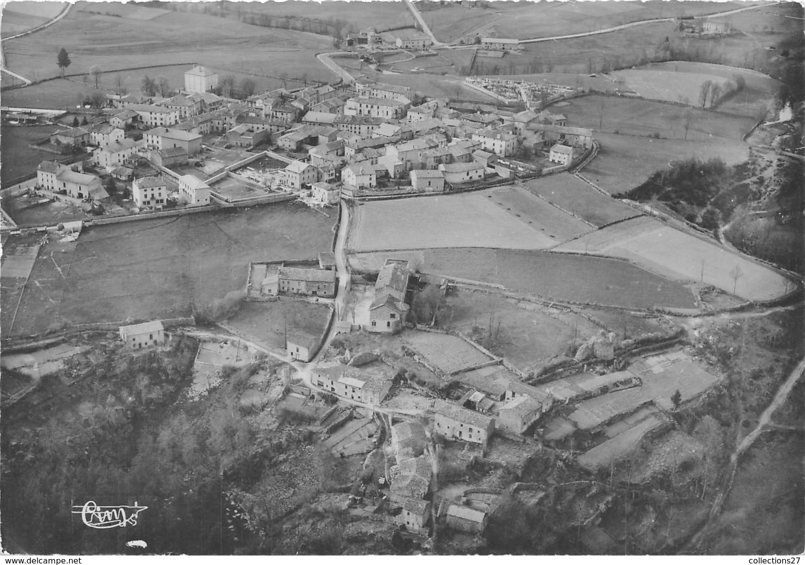 43-CHOMELIX- VUE GENERALE AERIENNE - Autres & Non Classés