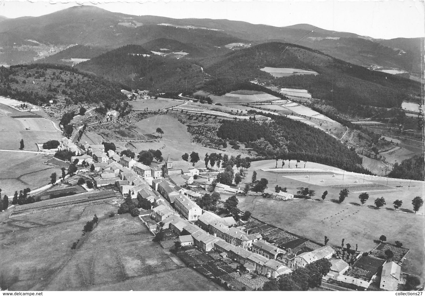 43-SAINT-BONNET-LE-FROID- VUE GENERALE AERIENNE - Autres & Non Classés