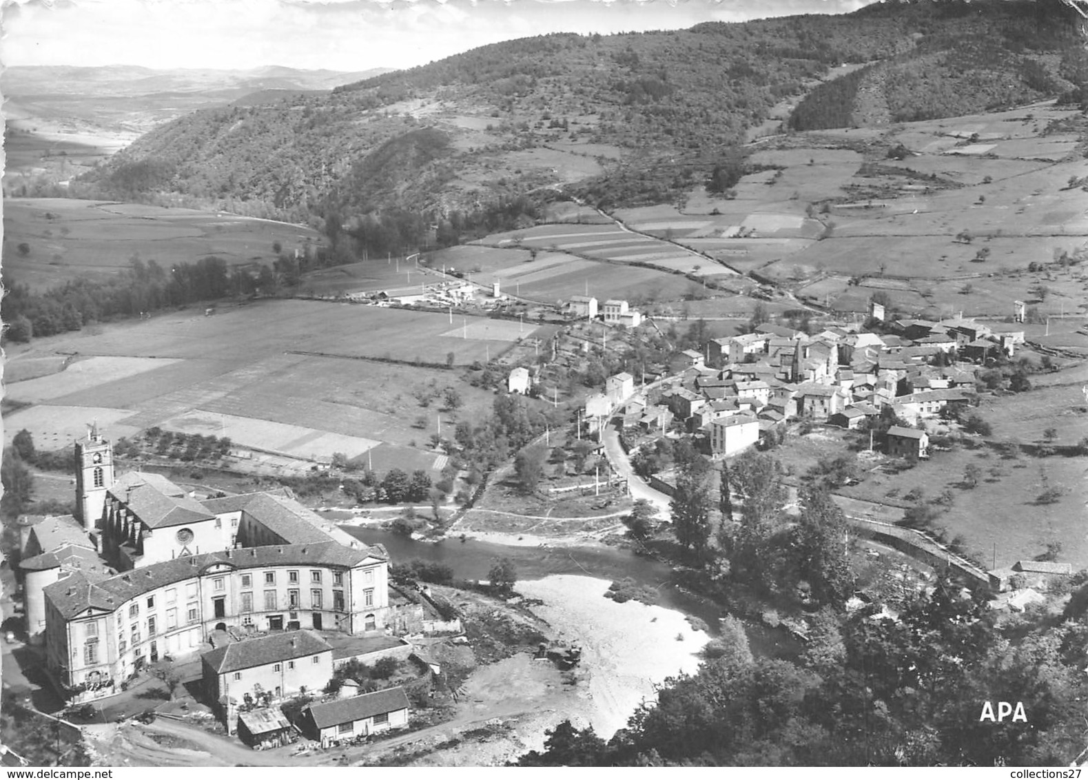 43-ENVIRONS DE LAVOÛTE-CHILHAC- PRIEURE ET VUE PANORAMIQUE - Autres & Non Classés