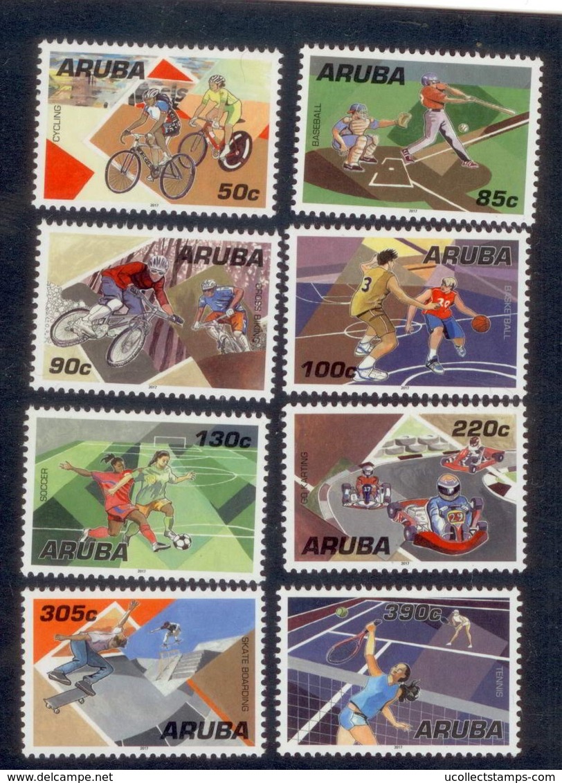 Aruba 2017  Sporten   Sports   Postfris/mnh/neuf - Ongebruikt