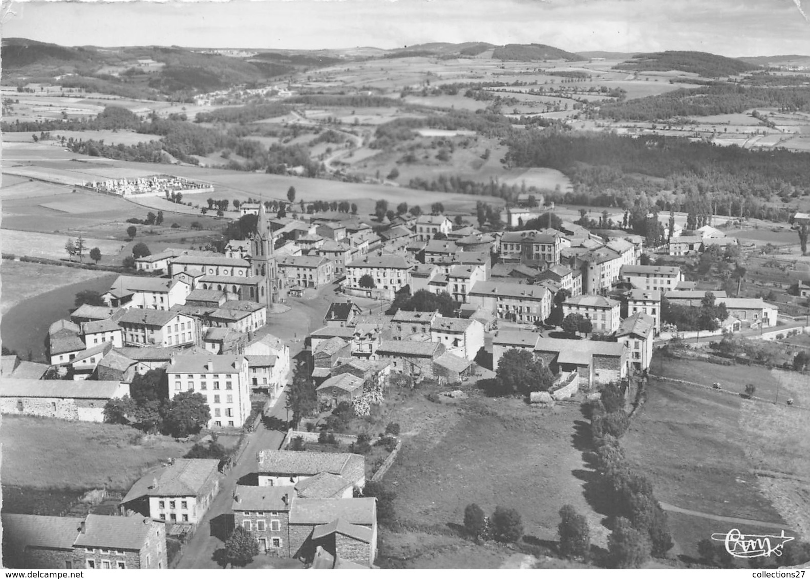 43-LOUDES- VUE AERIENNE - Loudes