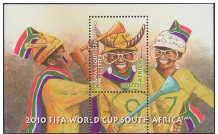 South Africa 2008 FIFA World Cup Soccer (ss), MNH - Unused Stamps