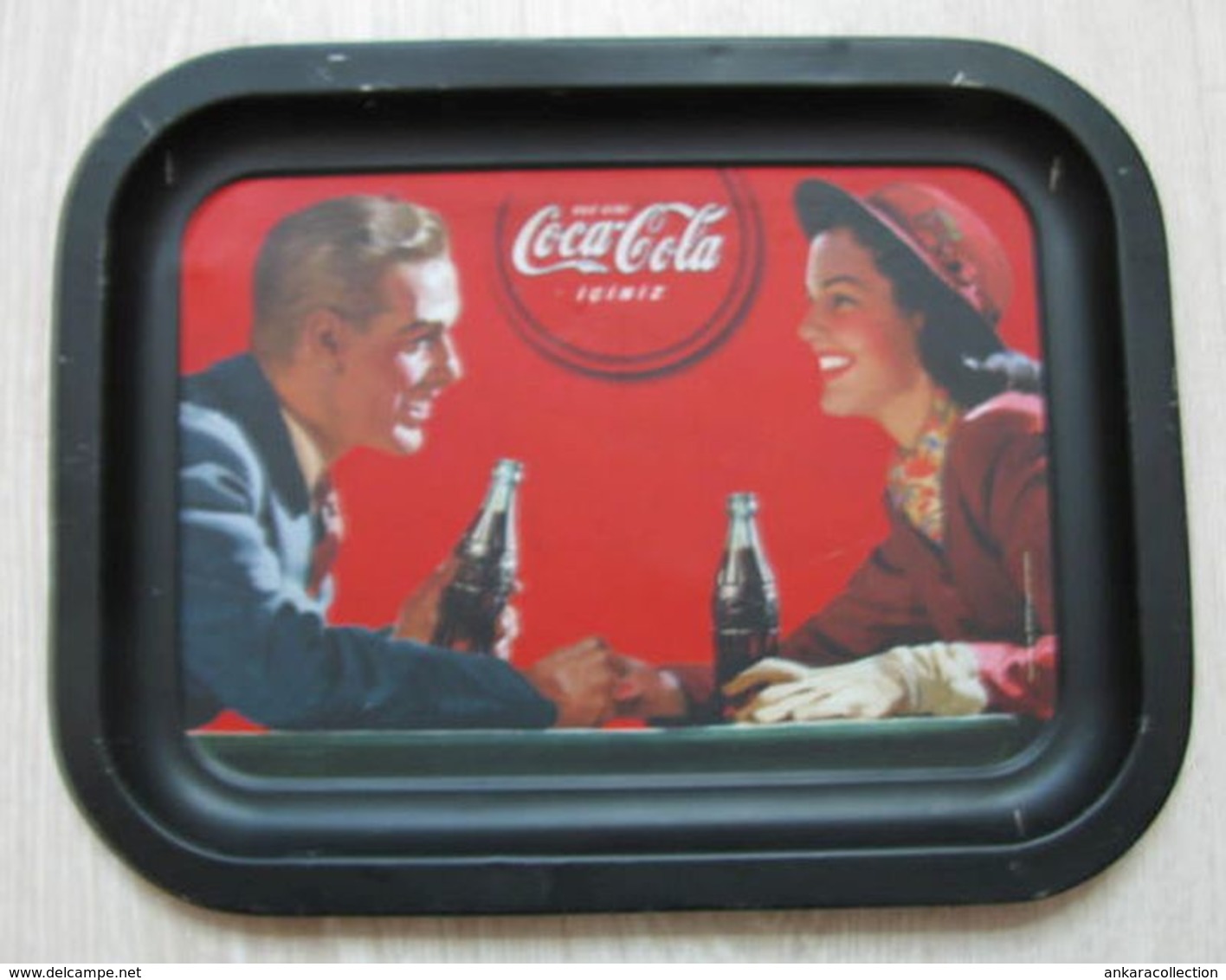 AC - COCA COLA TIN TRAY #9 FROM TURKEY - Plateaux