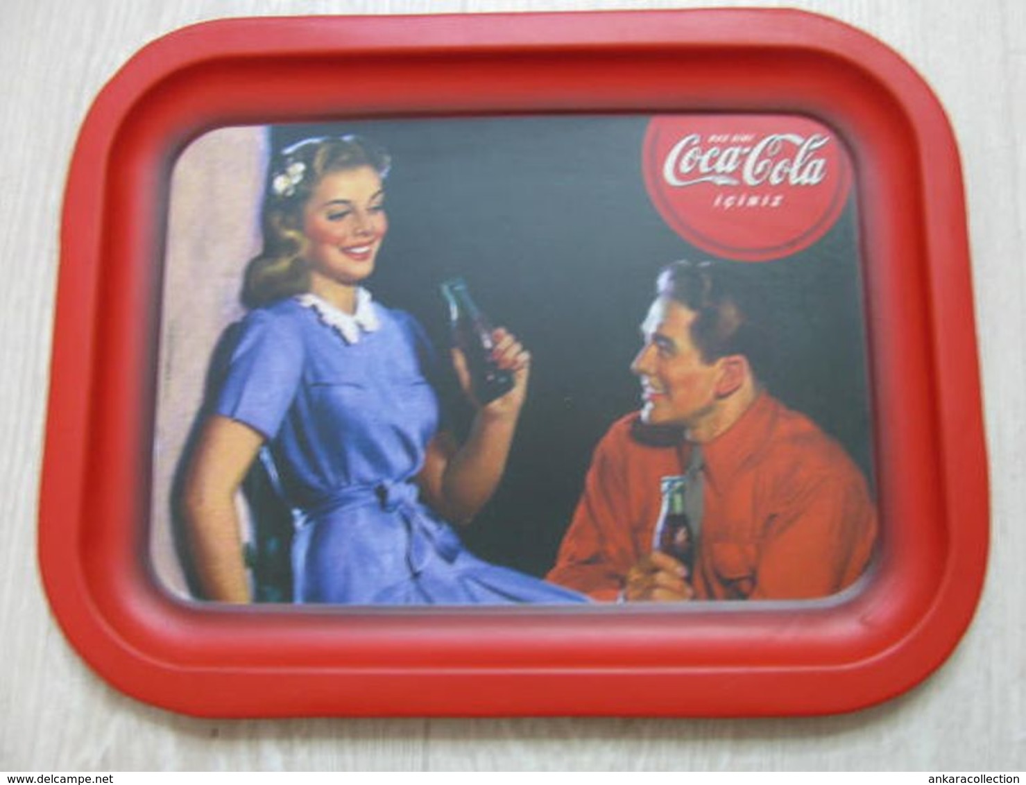 AC - COCA COLA TIN TRAY #11 FROM TURKEY - Bandejas