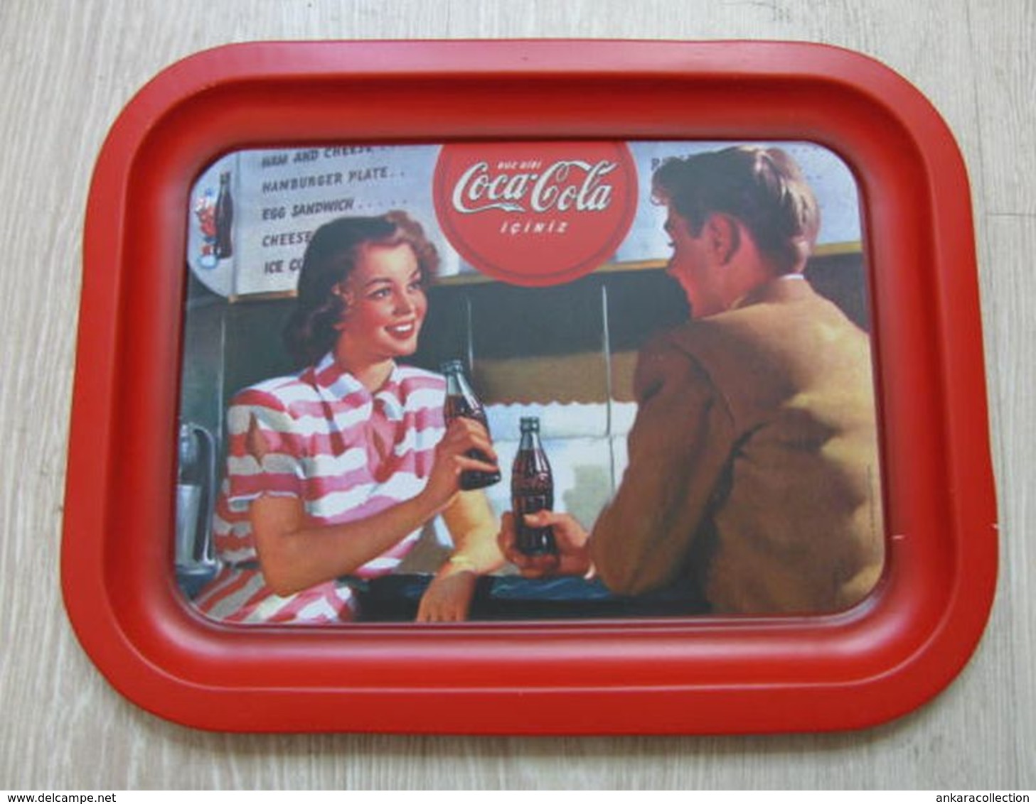 AC - COCA COLA TIN TRAY #14 FROM TURKEY - Bladen